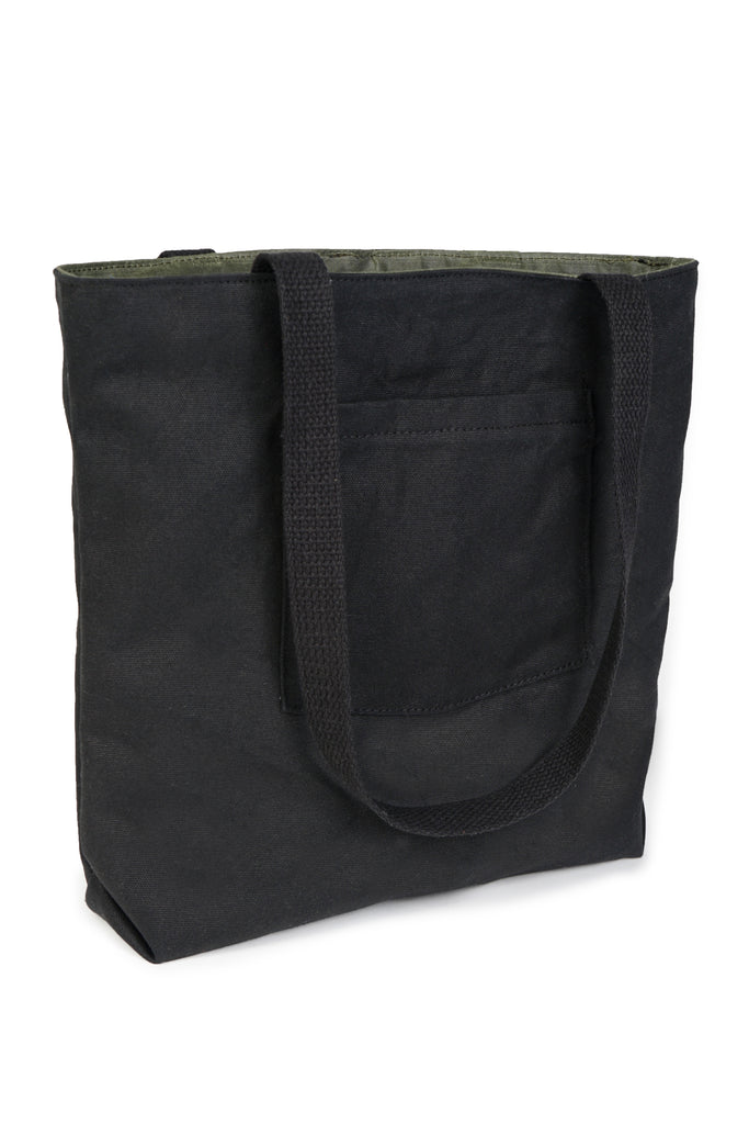 Waxed Canvas Reversible Tote